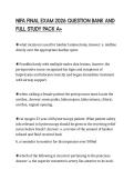 NIFA FINAL EXAM 2026 QUESTION BANK AND  FULL STUDY PACK A&plus; 
