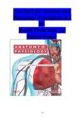 Test Bank&colon; Anatomy & Physiology for Health Professions &lpar;1st Ed&rpar; &ndash; Roiger