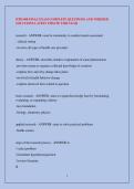 HTH 408 FINAL EXAM COMPLETE QUESTIONS AND VERIFIED SOLUTIONS LATEST UPDATE THIS YEAR