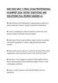 NUR 2502 MDC 3 FINAL EXAM PROFESSIONAL EXAMPREP 2026 TESTED QUESTIONS AND SOLUTIONS FULL REVIEW GRADED A&plus;