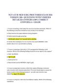 NGN ATI R MED SURG PROCTORED EXAM 2026  VERSION 200&plus; QUESTIONS WITH VERIFIED  DETAILED ANSWERS &lpar;100&percnt; CORRECT  ANSWERS&rpar;&sol;A&plus; GRADE