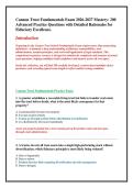 Cannon Trust Fundamentals Exam 2026-2027 Mastery&colon; 200 Advanced Practice Questions with Detailed Rationales for Fiduciary Excellence&period; 