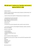 PPA 265 exam 2 mayhew jmu&vert; Questions and answers &vert; Updated RATED A&plus; 2026