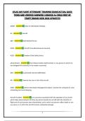 ATLAS AIR FLIGHT ATTENDANT TRAINING EXAM&vert;ACTUAL QUESTIONS AND VERIFIED ANSWERS &vert;GRADED A&plus;&vert;PASS FIRST ATTEMPT&vert;BRAND NEW 2026 UPDATE&excl;&excl;&excl;&excl;