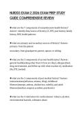 NUR203 EXAM 2 2026 EXAM PREP STUDY GUIDE COMPREHENSIVE REVIEW