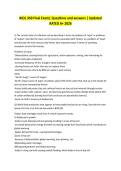 BIOL 350 Final Exam&vert; Questions and answers &vert; Updated RATED A&plus; 2026