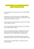 NEHA QUIZ REVIEW CP-FS EXAM QUESTIONS WITH CORRECT ANSWERS 2025-2026