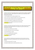 NCLEX Practice Test Nursing 1 Questions and Answers&comma; 2026&sol;2027 &ndash; Comprehensive Exam Preparation Study Guide