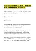 JKO SERE 100&period;2 PRACTICE SOLUTION 2026 BUNDLED ANSWERS GRADED A&plus;