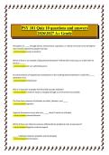 PSY 101 Quiz 10 Questions and Answers&comma; 2026&sol;2027 &ndash; Comprehensive Psychology Study Guide