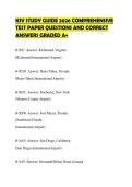KSV STUDY GUIDE 2026 COMPREHENSIVE TEST PAPER QUESTIONS AND CORRECT ANSWERS GRADED A&plus;