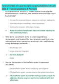 Fundamentals of Laparoscopic Surgery &lpar;FLS&rpar; Complete Exam Prep Bundle 2026 &vert; Module 1&ndash;Full Mock Exams &vert; Practice Questions & Verified Answers &vert; Study Guide &vert; Latest Update
