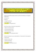Smog Level 2 Final Review Questions and Answers&comma; 2026&sol;2027 &ndash; Comprehensive Certification Study Guide