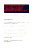 TEXAS JURISPRUDENCE EXAM STUDY GUIDE ACTUAL EXAM QUESTIONS WITH CORRECT ANSWERS 100&percnt; VERIFIED GRADED A&plus;