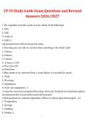 CP-FS Study Guide Exam Questions and Answers &ndash; Complete Preparation Material &lpar;2026&ndash;2027&rpar;