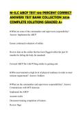 M-SLC ABCP TEST 100 PERCENT CORRECT ANSWERS TEST BANK COLLECTION 2026 COMPLETE SOLUTIONS GRADED A&plus;