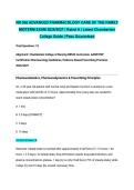 NR 566 ADVANCED PHARMACOLOGY CARE OF THE FAMILY MIDTERM EXAM 2026&sol;2027 &vert; Rated A &vert; Latest Chamberlain College Guide &vert; Pass Guaranteed
