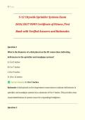 FDNY S-12 Citywide Sprinkler Systems Exam &vert; LATEST 2026&sol;2027 &vert; Certificate of Fitness Questions with Verified Questions and Answers and Detailed Rationales &vert; NYC Fire Sprinkler Inspector Test Prep &vert; Get HighScore &vert; Instant Download