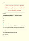 FDNY S-12 Citywide Sprinkler Systems Exam 2026&sol;2027 &vert; Certificate of Fitness Questions with Verified Answers and Detailed Rationales &vert; NYC Fire Sprinkler Inspector Test Prep &vert; Get HighScore 