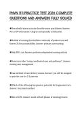 PNVN 1111 PRACTICE TEST 2026 COMPLETE  QUESTIONS AND ANSWERS FULLY SOLVED