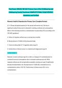 NR 602 PRIMARY CARE CHILDBEARING CHILDREARING FAMILY FINAL EXAMS STUDY BUNDLE 2026&sol;2027 &vert; Best Rated Questions and Verified Answers &vert; Chamberlain &vert; Pass Guaranteed - A&plus; Graded