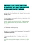 PRO TOOLS 210M V12 CERTIFICATION EVALUATION TEST 2026 FULL QUESTIONS AND ANSWERS EXPERT VERIFIED