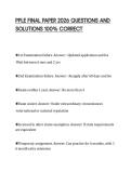 PPLE FINAL PAPER 2026 QUESTIONS AND  SOLUTIONS 100&percnt; CORRECT