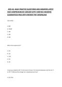 HESI A2 Mathematics &ndash; Comprehensive Practice Questions and Answers&comma; Latest Version&comma; Complete Exam Preparation Material