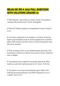 RELIAS ED RN A 2026 FULL QUESTIONS WITH SOLUTIONS GRADED A&plus;