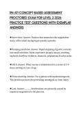 RN ATI CONCEPT-BASED ASSESSMENT PROCTORED EXAM FOR LEVEL 2 2026 PRACTICE TEST QUESTIONS WITH EXEMPLAR ANSWERS