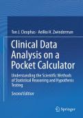 Clinical Data Analysis &ndash; Pocket Guide to Medical Statistics & Interpretation