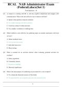 NAB administrator certification RCAL federal exam long term care administration nursing home management healthcare administration exam facility operations healthcare regulatory compliance nursing homes NAB exam study material assisted living administratio
