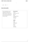 EDAPT Nutrition and Biliary Health &ndash; Nursing Nutrition&comma; Liver & Gallbladder Care Study Guide
