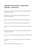 Master Electrician Exam Review &ndash; Electrical Trade Certification &ndash; study material