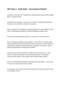 WCC Exam 3 &ndash; Study Guide &ndash; Course Review Material
