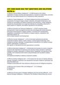 IFPC CORE EXAM 2026 TEST QUESTIONS AND SOLUTIONS RATED