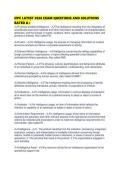 IFPC LATEST 2026 EXAM QUESTIONS AND SOLUTIONS RATED