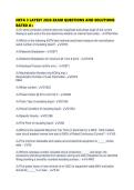 NETA 3 LATEST 2026 EXAM QUESTIONS AND SOLUTIONS RATED