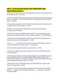 NETA 3 EVALUATION EXAM 2026 QUESTIONS AND SOLUTIONS RATED