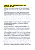 CCA STUDY GUIDE 2026 EXAM QUESTIONS AND SOLUTIONS RATED