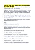 IAAO 300 FINAL EXAM 2026 UPDATED QUESTIONS AND SOLUTIONS RATED
