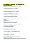 NSG 533 MAIN EXAMINATION 2026 QUESTIONS AND SOLUTIONS RATED 
