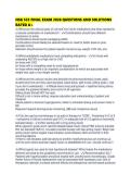 NSG 533 FINAL EXAM 2026 QUESTIONS AND SOLUTIONS RATED