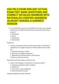 Aha pals exam bank with well detailed questions and correct answers rated a&plus;2026&sol;2027