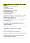 MAMAS LATEST 2026 EXAM QUESTIONS AND SOLUTIONS RATED
