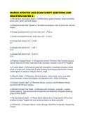 MAMAS UPDATED 2026 EXAM SCRIPT QUESTIONS AND SOLUTIONS RATED