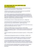CTS CORE EXAM TEST 2026 QUESTIONS AND SOLUTIONS RATED