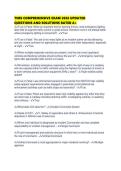 TIMS COMPREHENSIVE EXAM 2026 UPDATED QUESTIONS AND SOLUTIONS RATED 