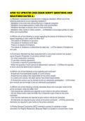 AFSB 152 UPDATED 2026 EXAM SCRIPT QUESTIONS AND SOLUTIONS RATED