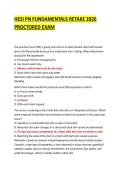 HESI PN FUNDAMENTALS RETAKE 2026  PROCTORED EXAM